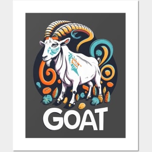 goat Posters and Art